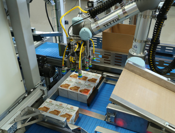 Secondary packaging equipment