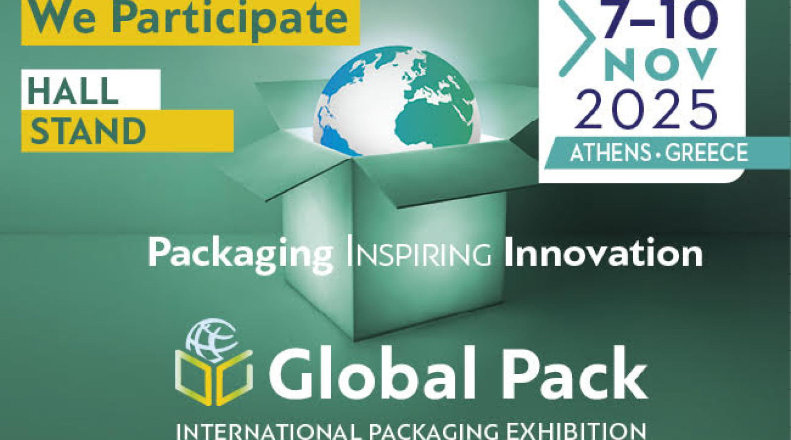 Join Us at Global Pack 2025 in Athens